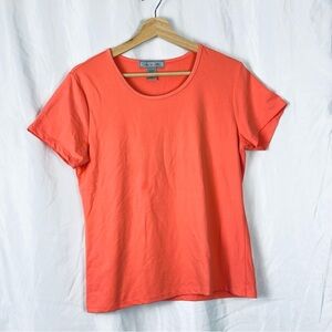 Birch Hill Women’s Coral Pink T-Shirt Medium